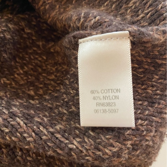 Christopher and banks knit cardigan brown- medium- - Picture 3 of 12